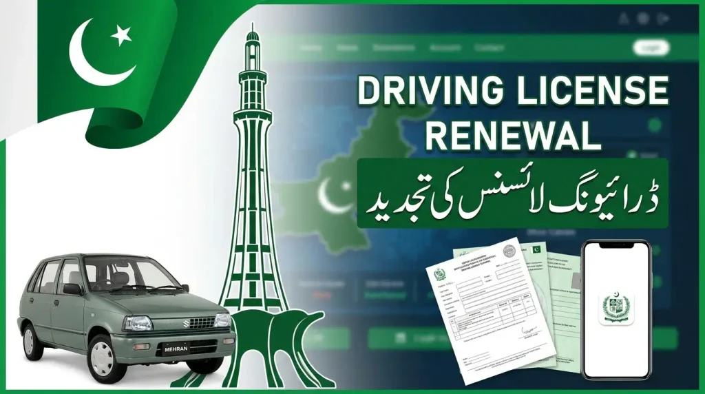 Driving License Renewal in Pakistan
