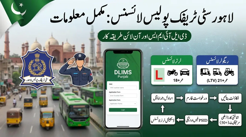 Driving License in Lahore