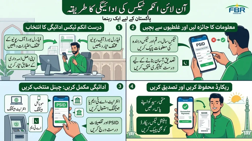 How to Pay Income Tax Online