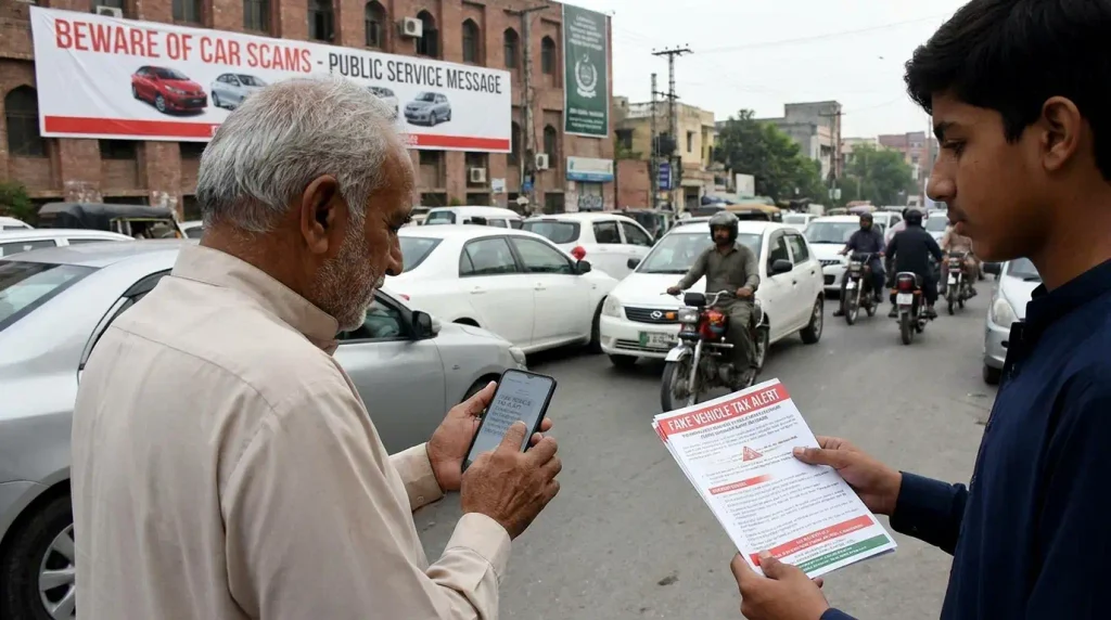 Why Scammers Target Vehicle Owners in Pakistan