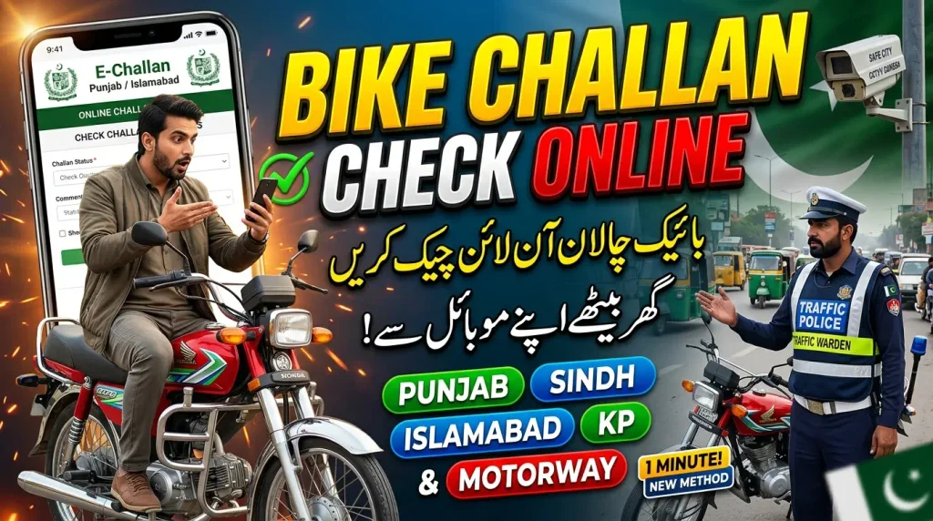 Bike challan check