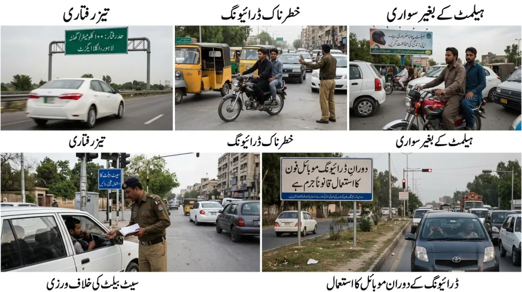 Traffic Violations in Pakistan