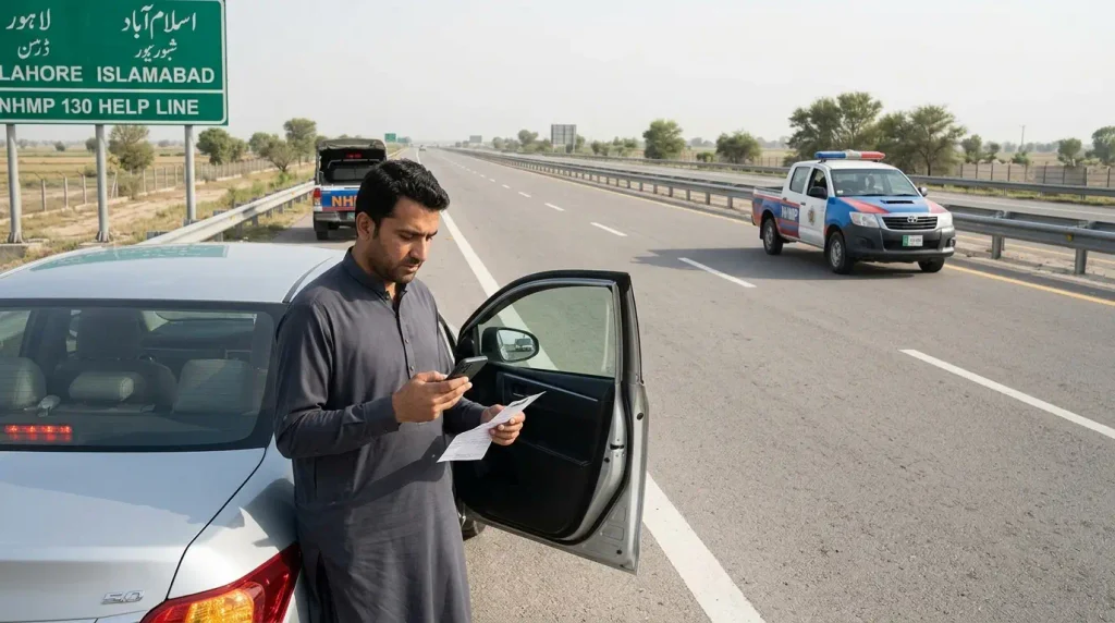 Safe NHMP motorway challan verification in Pakistan
