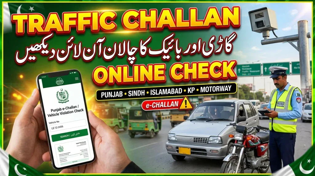 Traffic violation check online