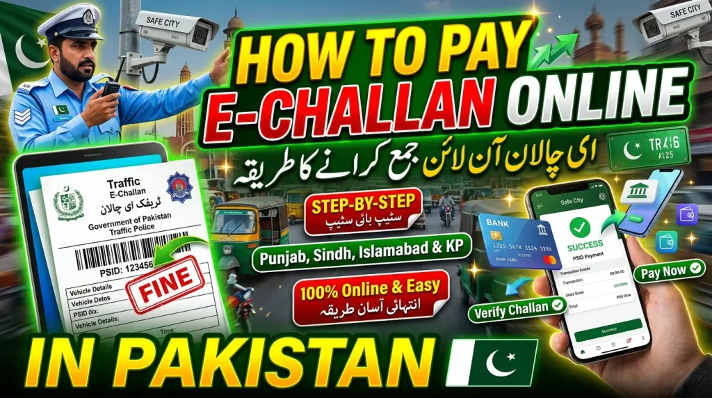 How to pay e challan online