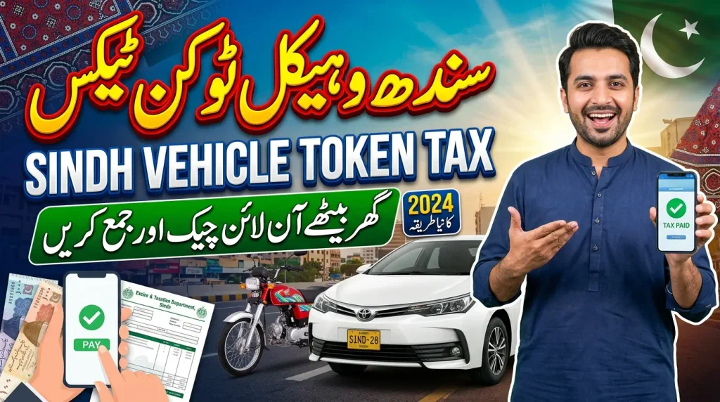 sindh vehicle token tax